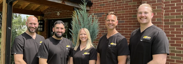 Chiropractor Mars PA Shawn Finn with Staff Chiropractor Mars PA Shawn Finn with Staff